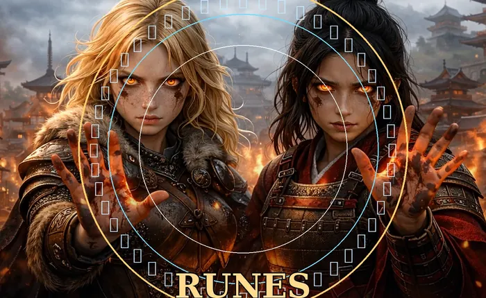Poster: leśny rytuał i sigil